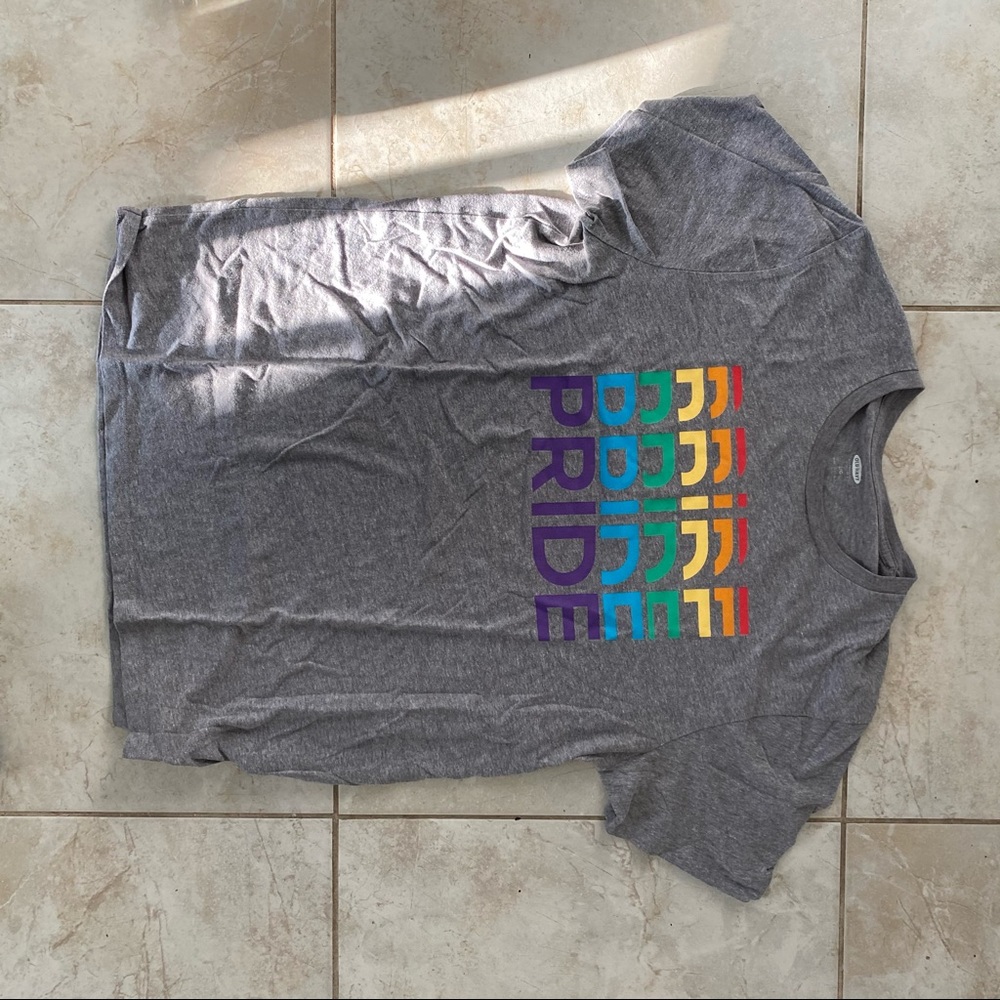 PRIDE rainbow t shirt